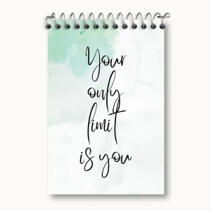 دفتر یادداشت Your Only Limit Is You