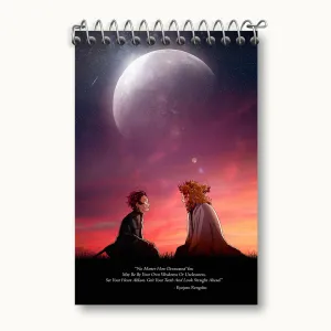 دفتر یادداشت انیمه شیطان کش (Demon Slayer)