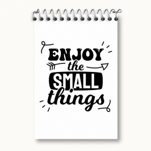 دفتر یادداشت Enjoy The Small Things