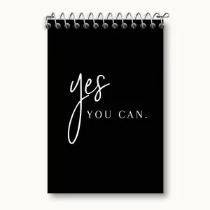 دفتر یادداشت Yes You Can