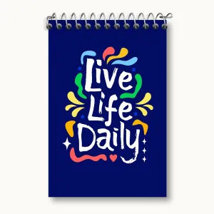 دفتر یادداشت Live Life Daily