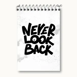 دفتر یادداشت Never Look Back