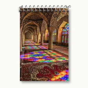 دفتر یادداشت مسجد نصیر الملک شیراز