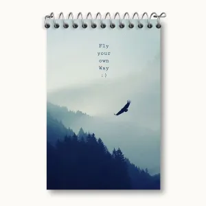دفتر یادداشت Fly Your Own Way