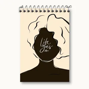 دفتر یادداشت Life Goes On