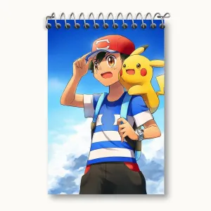 دفتر یادداشت انیمه پوکمون (Pokemon)