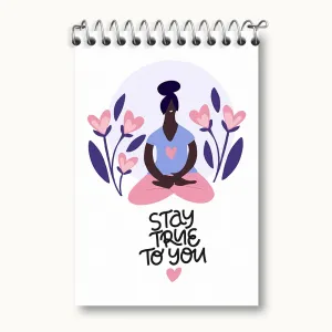 دفتر یادداشت Stay True To You
