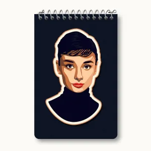 دفتر یادداشت آدری هپبورن (Audrey Hepburn)