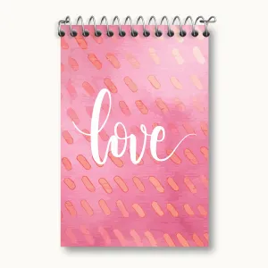 دفتر یادداشت Love
