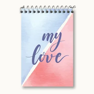 دفتر یادداشت My Love