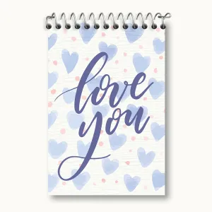دفتر یادداشت Love You