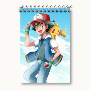 دفتر یادداشت انیمه پوکمون (Pokemon)