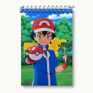 دفتر یادداشت انیمه پوکمون (Pokemon)