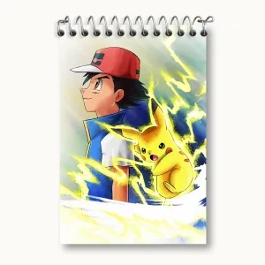دفتر یادداشت انیمه پوکمون (Pokemon)