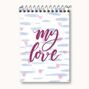 دفتر یادداشت My Love