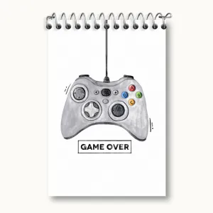 دفتر یادداشت Game Over