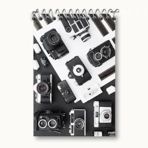 دفتر یادداشت دوربین عکاسی