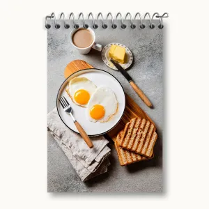 دفتر یادداشت صبحانه