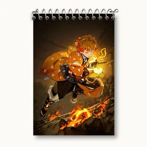 دفتر یادداشت انیمه شیطان کش (Demon Slayer)