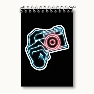 دفتر یادداشت دوربین عکاسی