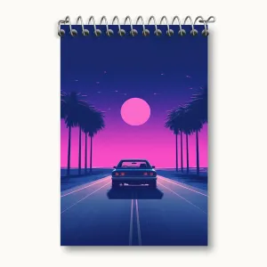 دفتر یادداشت ماشین کلاسیک