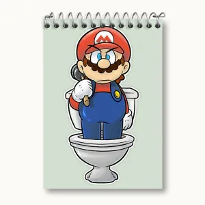 دفتر یادداشت (Mario) بازی سوپر ماریو