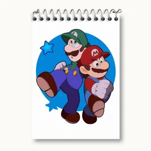 دفتر یادداشت (Mario) بازی سوپر ماریو