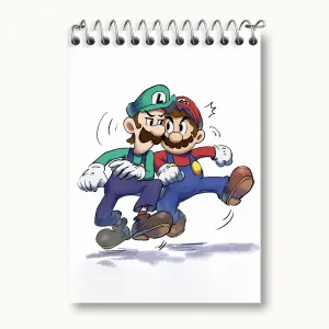 دفتر یادداشت (Mario) بازی سوپر ماریو