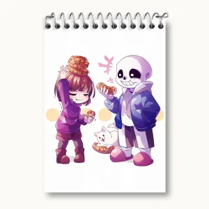 دفتر یادداشت بازی آندرتیل (Undertale)
