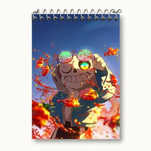 دفتر یادداشت بازی آندرتیل (Undertale)