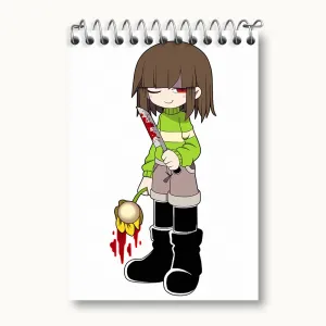 دفتر یادداشت بازی آندرتیل (Undertale)