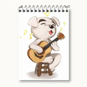 دفتر یادداشت بازی انیمال کراسینگ (Animal Crossing)