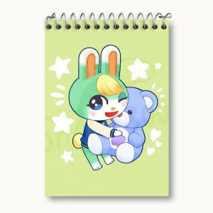 دفتر یادداشت بازی انیمال کراسینگ (Animal Crossing)