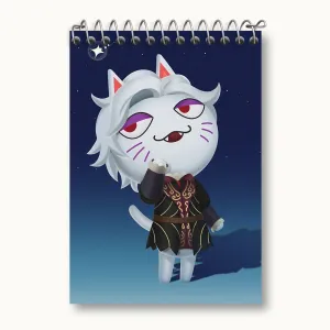 دفتر یادداشت بازی انیمال کراسینگ (Animal Crossing)