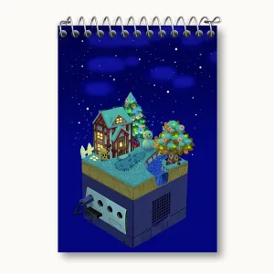 دفتر یادداشت بازی انیمال کراسینگ (Animal Crossing)