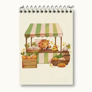 دفتر یادداشت بازی انیمال کراسینگ (Animal Crossing)