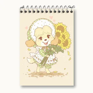 دفتر یادداشت بازی انیمال کراسینگ (Animal Crossing)