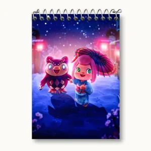 دفتر یادداشت بازی انیمال کراسینگ (Animal Crossing)