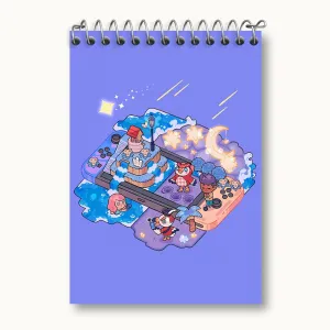 دفتر یادداشت بازی انیمال کراسینگ (Animal Crossing)