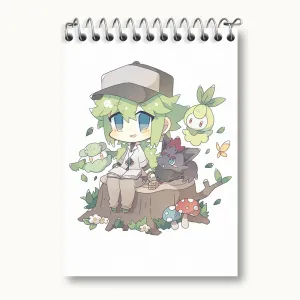 دفتر یادداشت بازی پوکمون (pokemon)