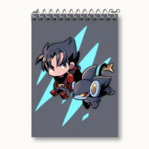 دفتر یادداشت بازی پوکمون (pokemon)