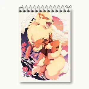 دفتر یادداشت بازی پوکمون (pokemon)