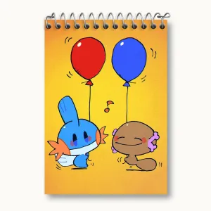 دفتر یادداشت بازی پوکمون (pokemon)
