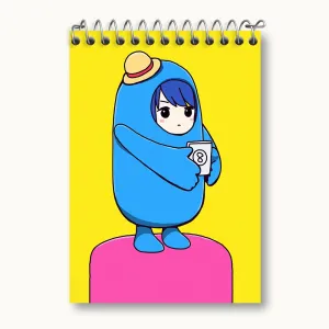 دفتر یادداشت بازی فال گایز (Fall Guys)