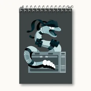 دفتر یادداشت بازی متال گیر (Metal Gear)