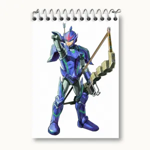 دفتر یادداشت بازی شکارچی هیولا (Monster Hunter)