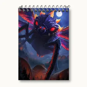 دفتر یادداشت بازی شکارچی هیولا (Monster Hunter)
