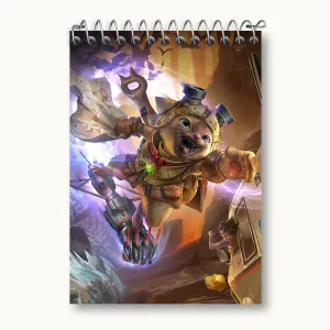 دفتر یادداشت بازی شکارچی هیولا (Monster Hunter)