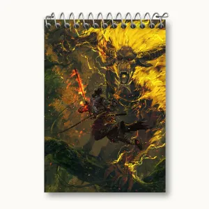 دفتر یادداشت بازی شکارچی هیولا (Monster Hunter)