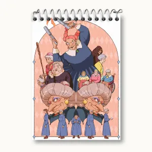دفتر یادداشت انیمه پرنسس مونونوکه (Mononoke)